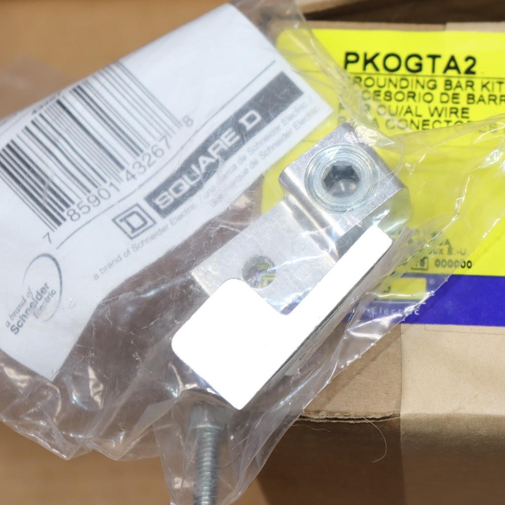 One BAG Square D PKOGTA2 Ground Bar Kit Series A-1 100 200 Amps More Available