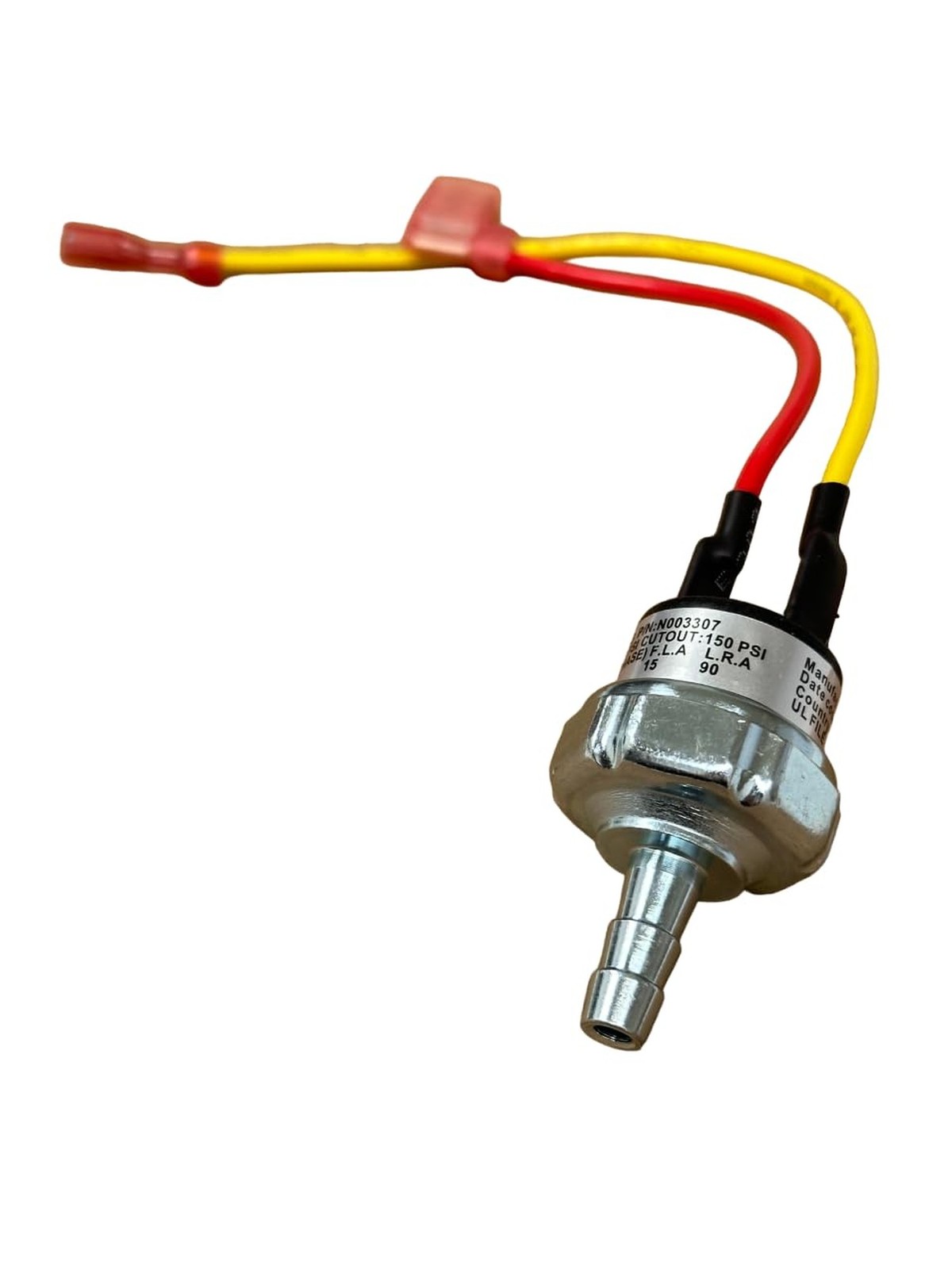OEM N003307 N003307SV Air Compressor Pressure Switch 120 150 PSI UL Recognized