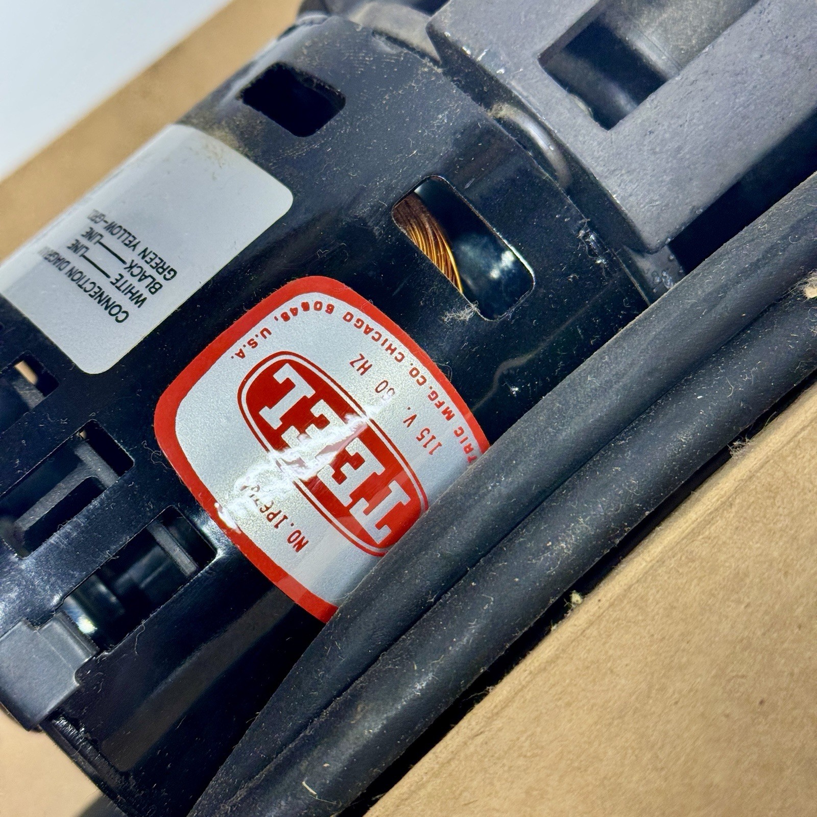 TEEL 1P676A CHEMICAL SOLUTION PUMP 1/30HP FAN COOLED MOTOR 115VOLTS