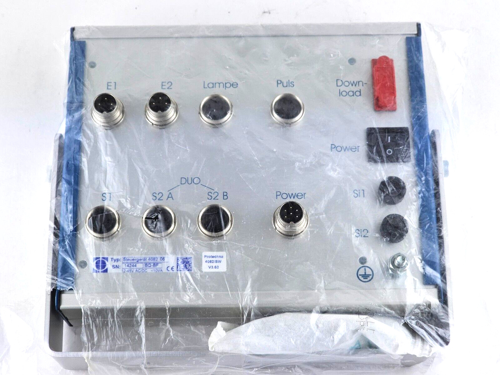 NEW Protechna Laserstop 4082 Thread Break Module 4082.06 4082/SW V3.63
