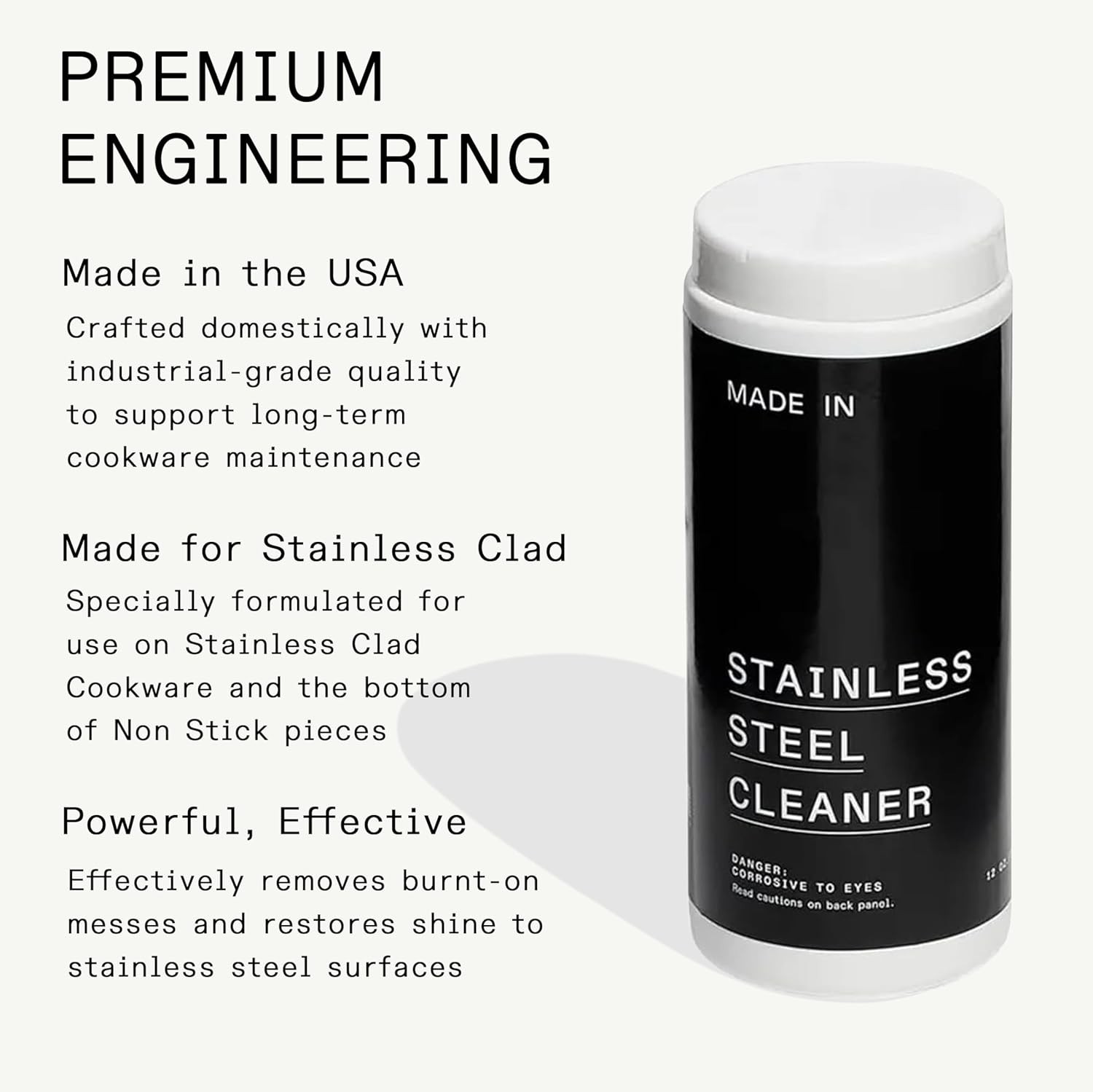Cookware – Stainless Steel Cleaner – Environmentally Safe Stainless Steel Cle…