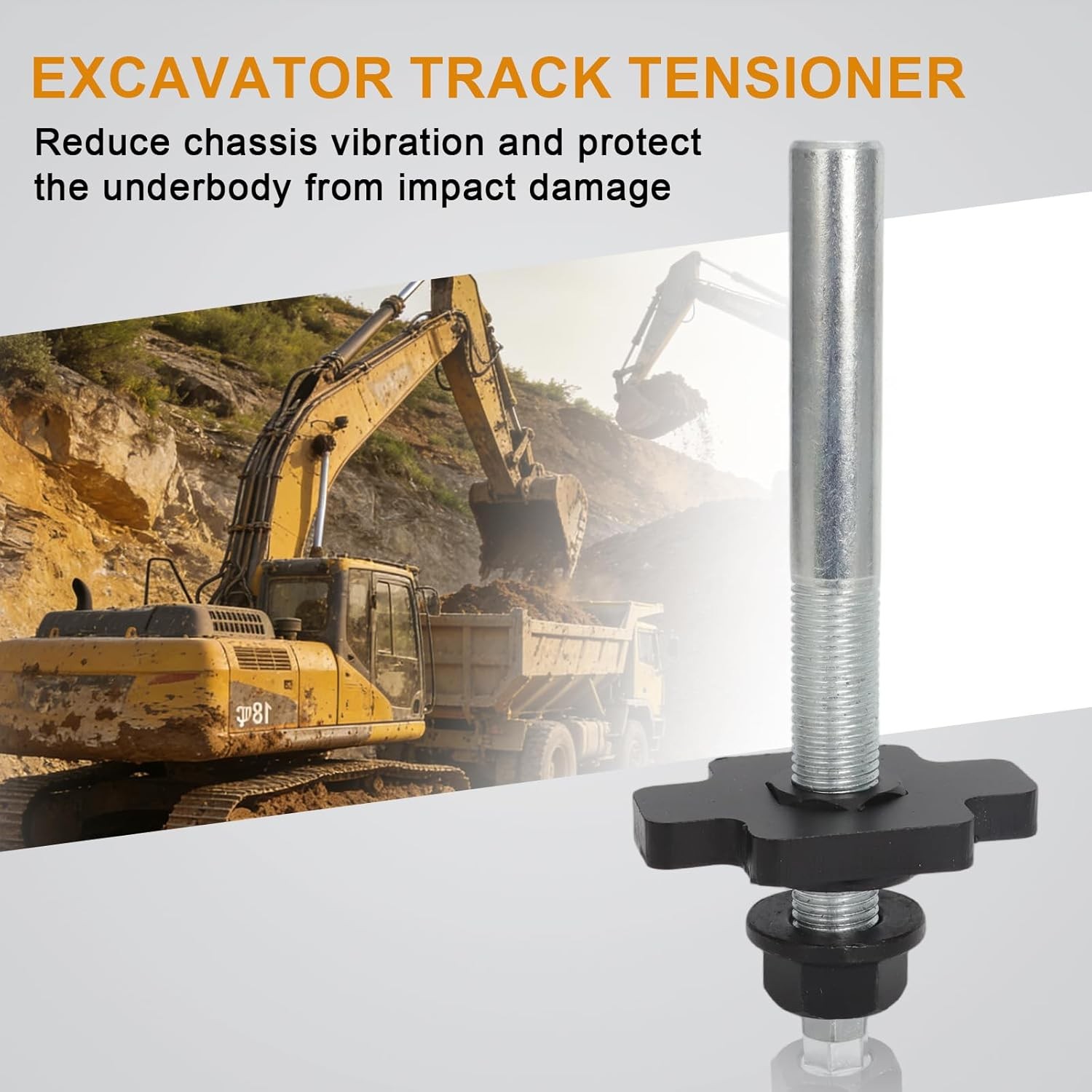 1Ton Mini Excavator Track Tensioner Adjuster for Kubota Yanmar Bobcat John Deere