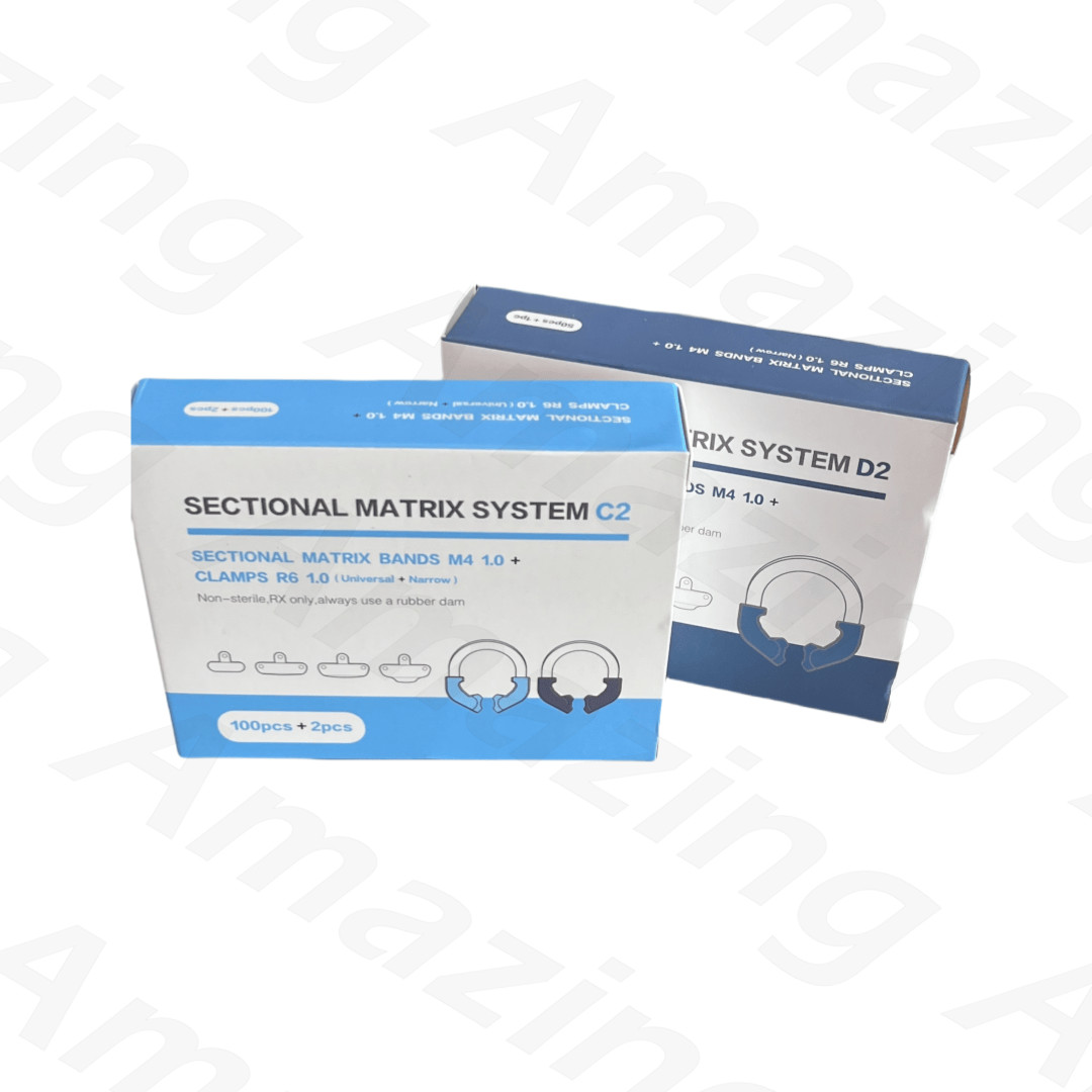 Dental Matrix Band Sectional Matrices Refill Wedge Plier Matrice Clamp Ti-Ring