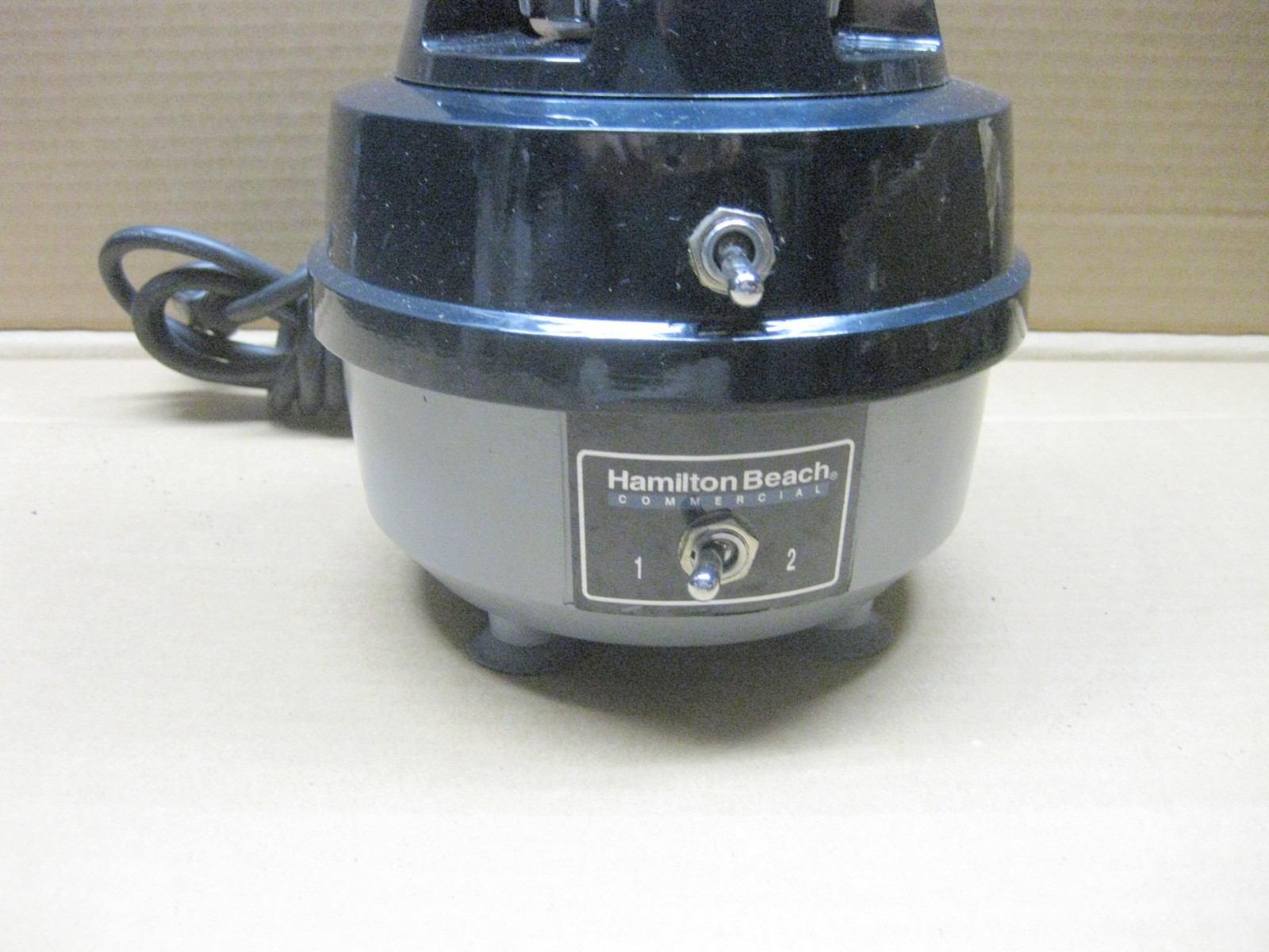 Hamilton Beach Commercial Bar Mixer Blender Black/Silver 909 PLEASE READ
