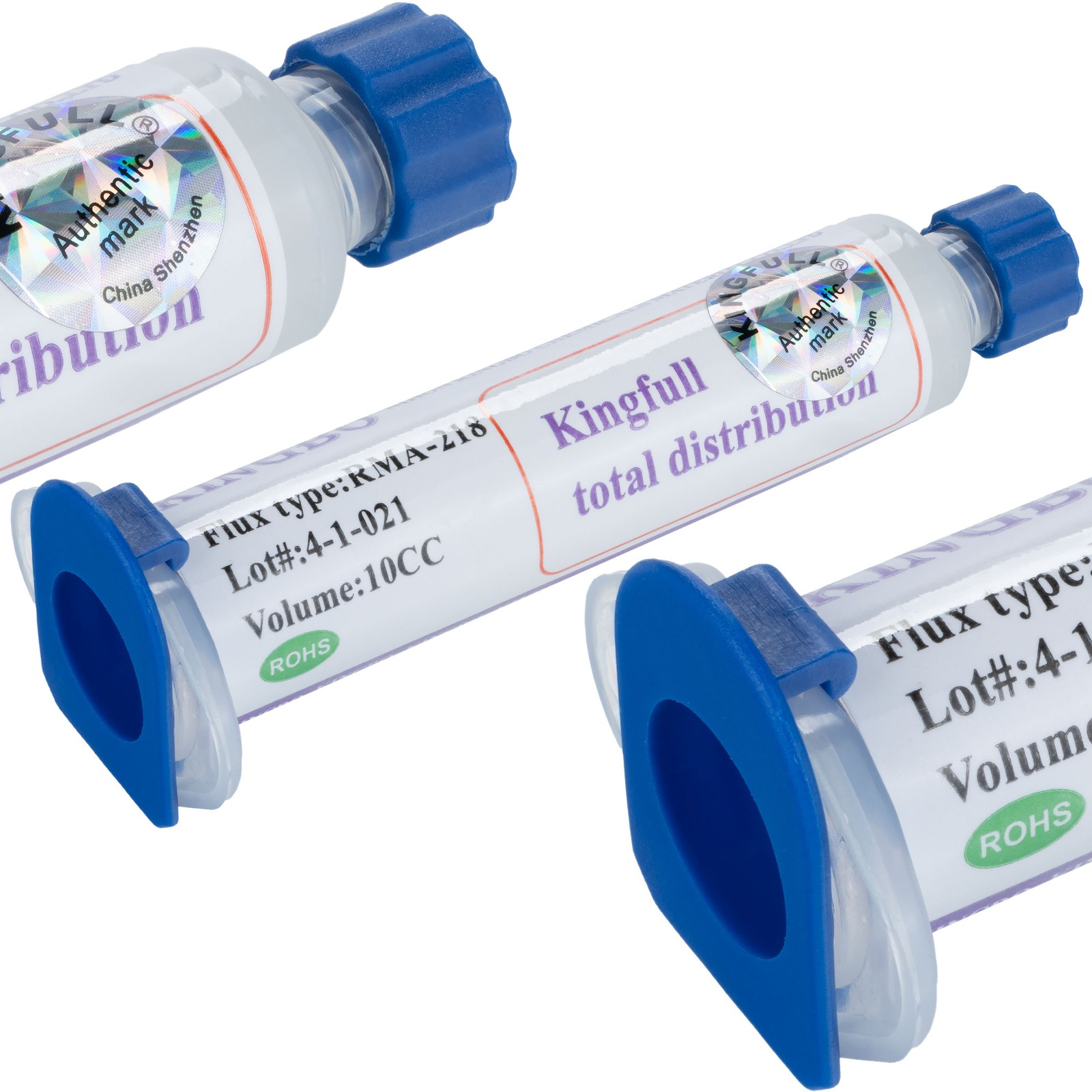 Flux in Syringe Kingbo 218 10cc – No-Clean | Gel | BGA SMD Soldering