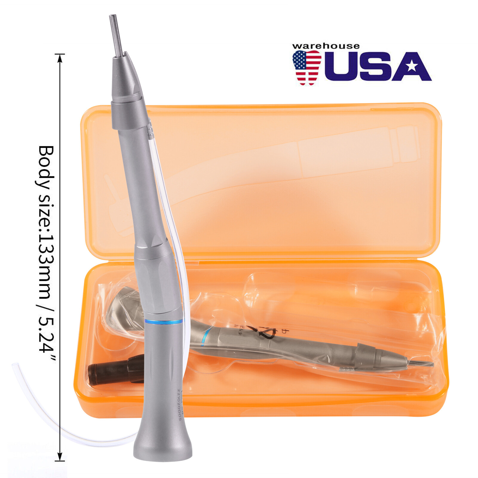 LED Fiber Optic Yabangbang E-generator Dental Handpiece High Speed 4/2Hole -CN