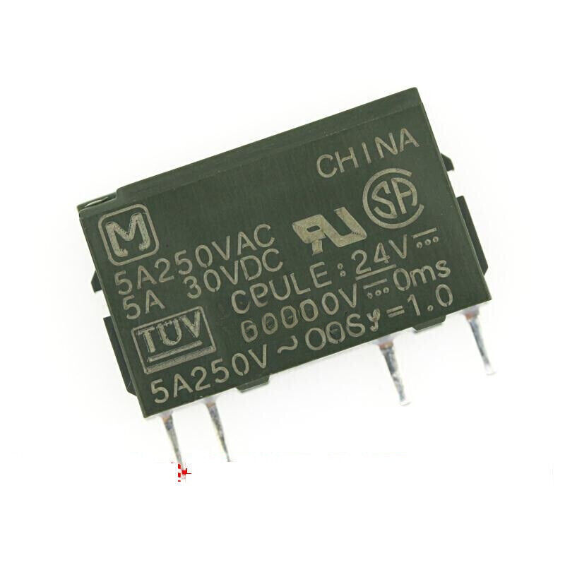 2/10/20PCS Panasonic Relay PA1A-24V DC24V 24VDC APA3312 5A 4PIN 250VAC