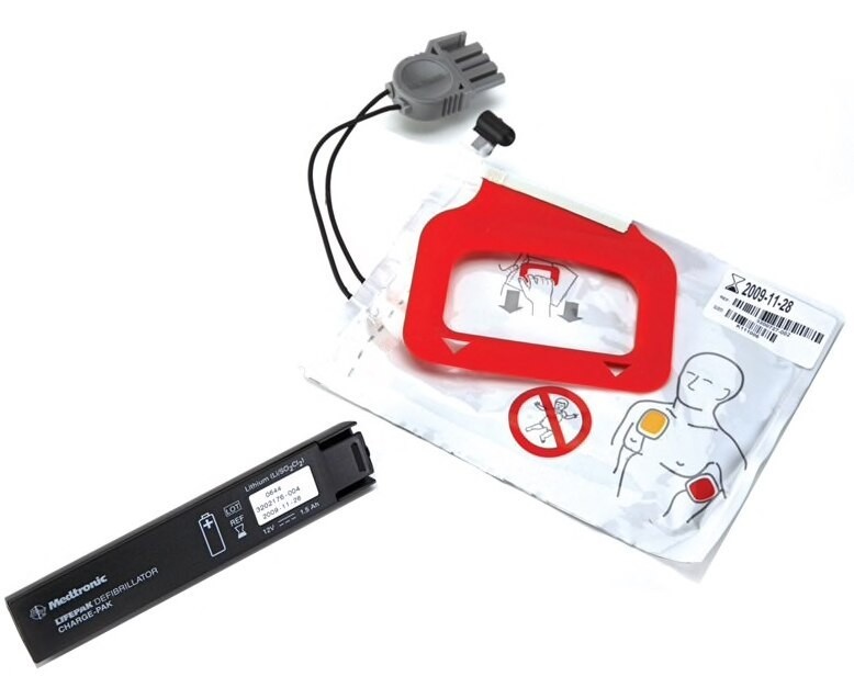 Physio-Control LIFEPAK CR Plus/EXPRESS CHARGE-PAK w/1 set electrodes – 06/2026