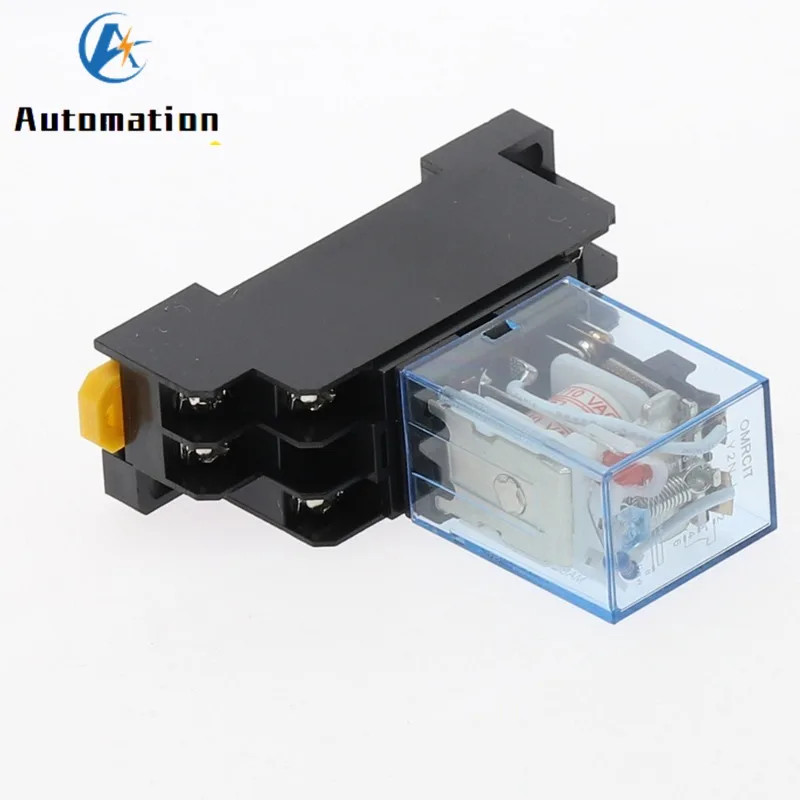 12V 24V 36V 110V 220V 380V DC/AC 10A 8PIN Coil Power Relay DPDT LY2NJ HH62P HHC6