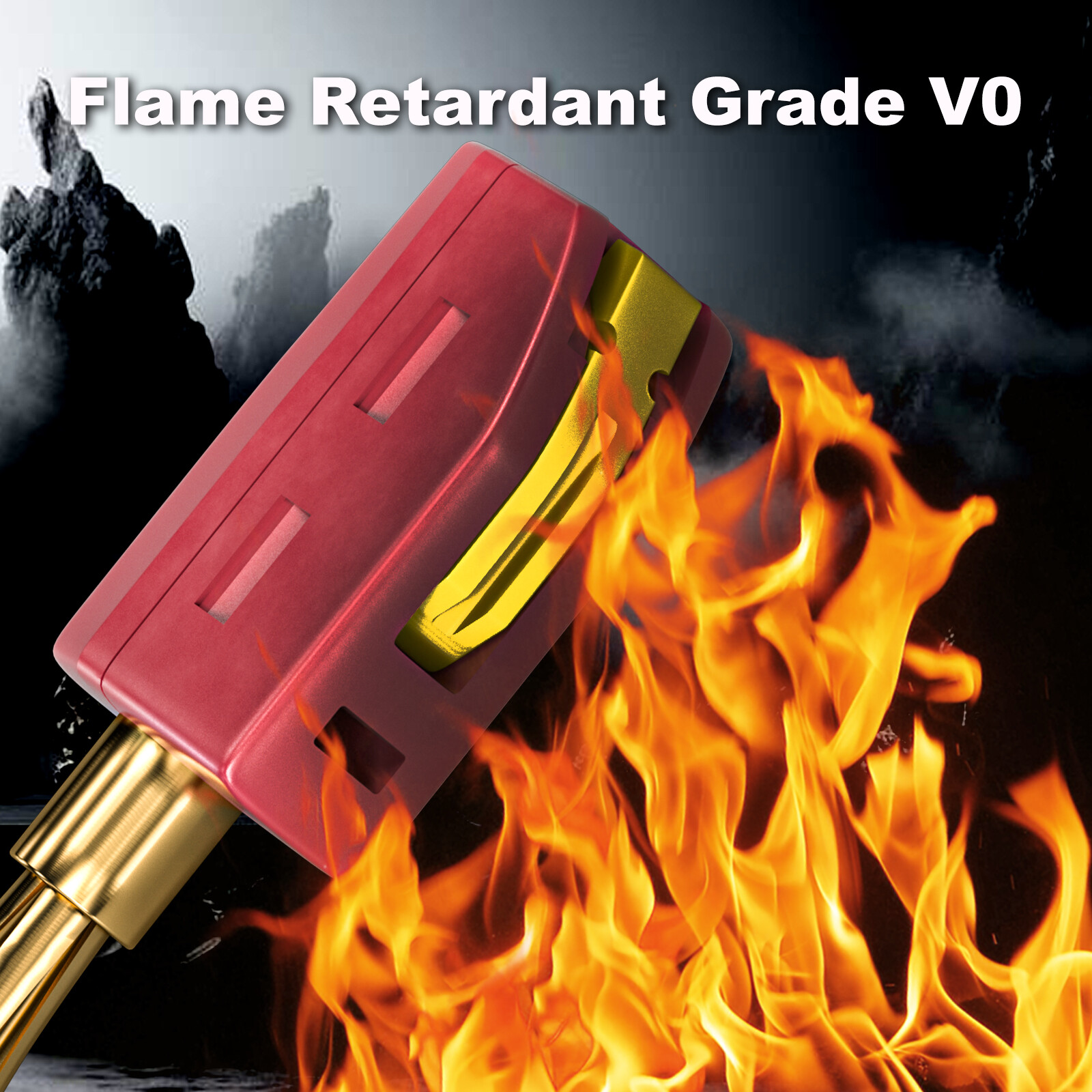 4mm Banana Plug High Current Quick Connect Gold-Plated 10PCS Banana Connector