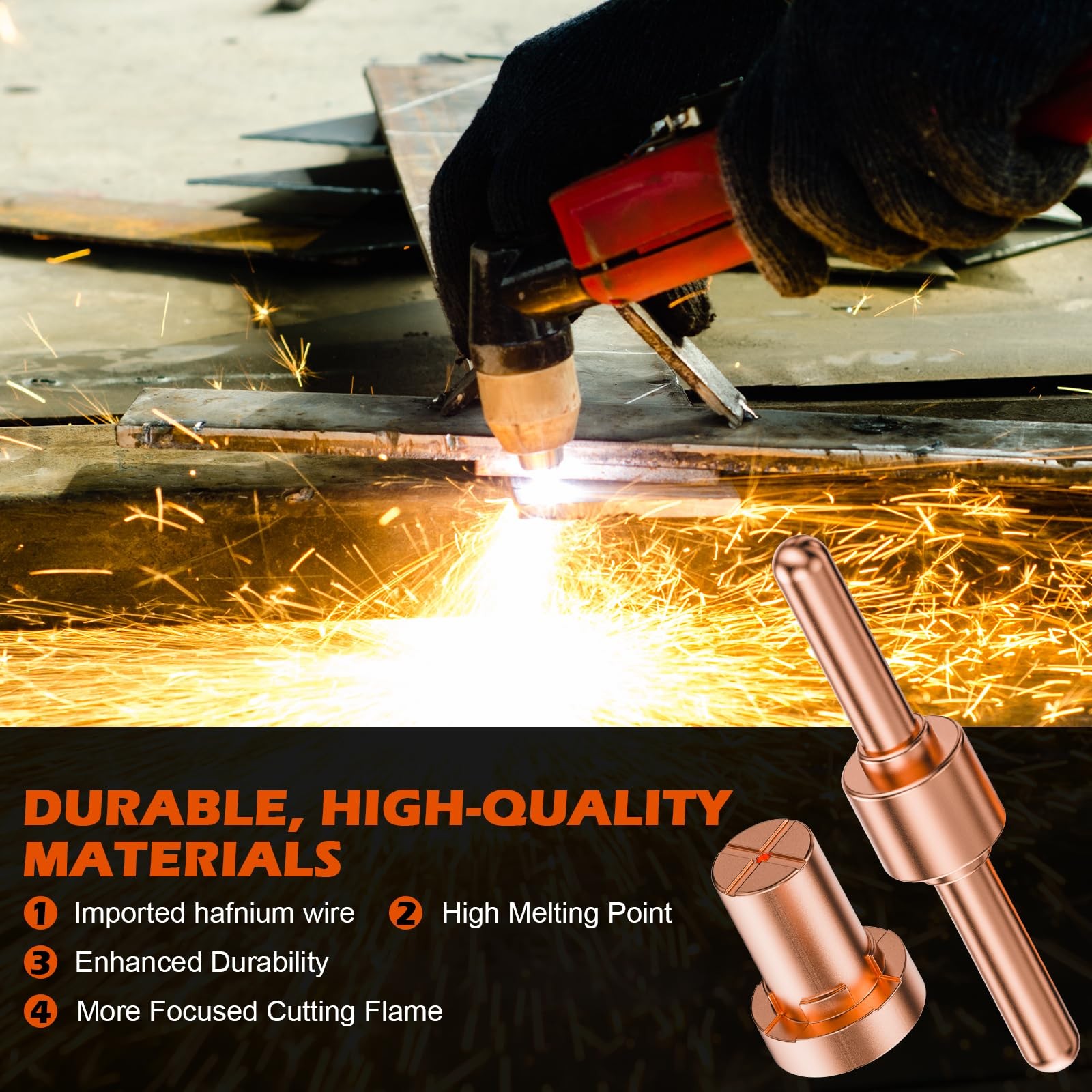 60PCS PT31 Plasma Cutter Consumables, High-Quality Cutting Performance…