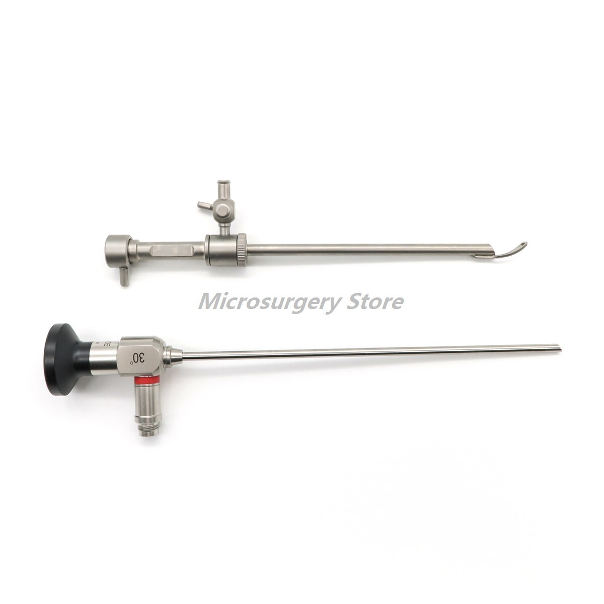 4×175 mm 30° Endoscope Sheath Set For Brow Lift Surgery (Upturned) With Hole