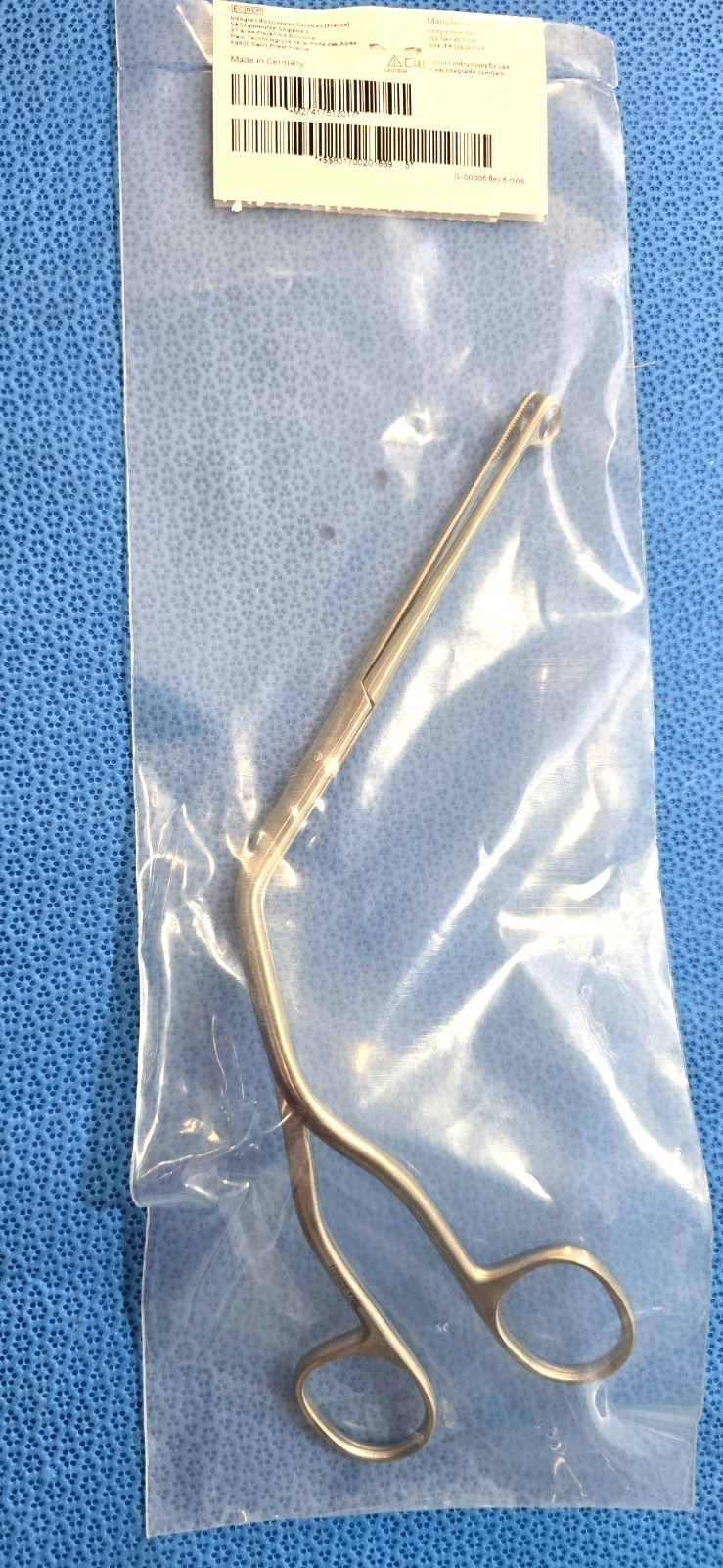 INTEGRA Jarit 175-120 Surgical MAGILL Forceps 9-3/4″ Adult