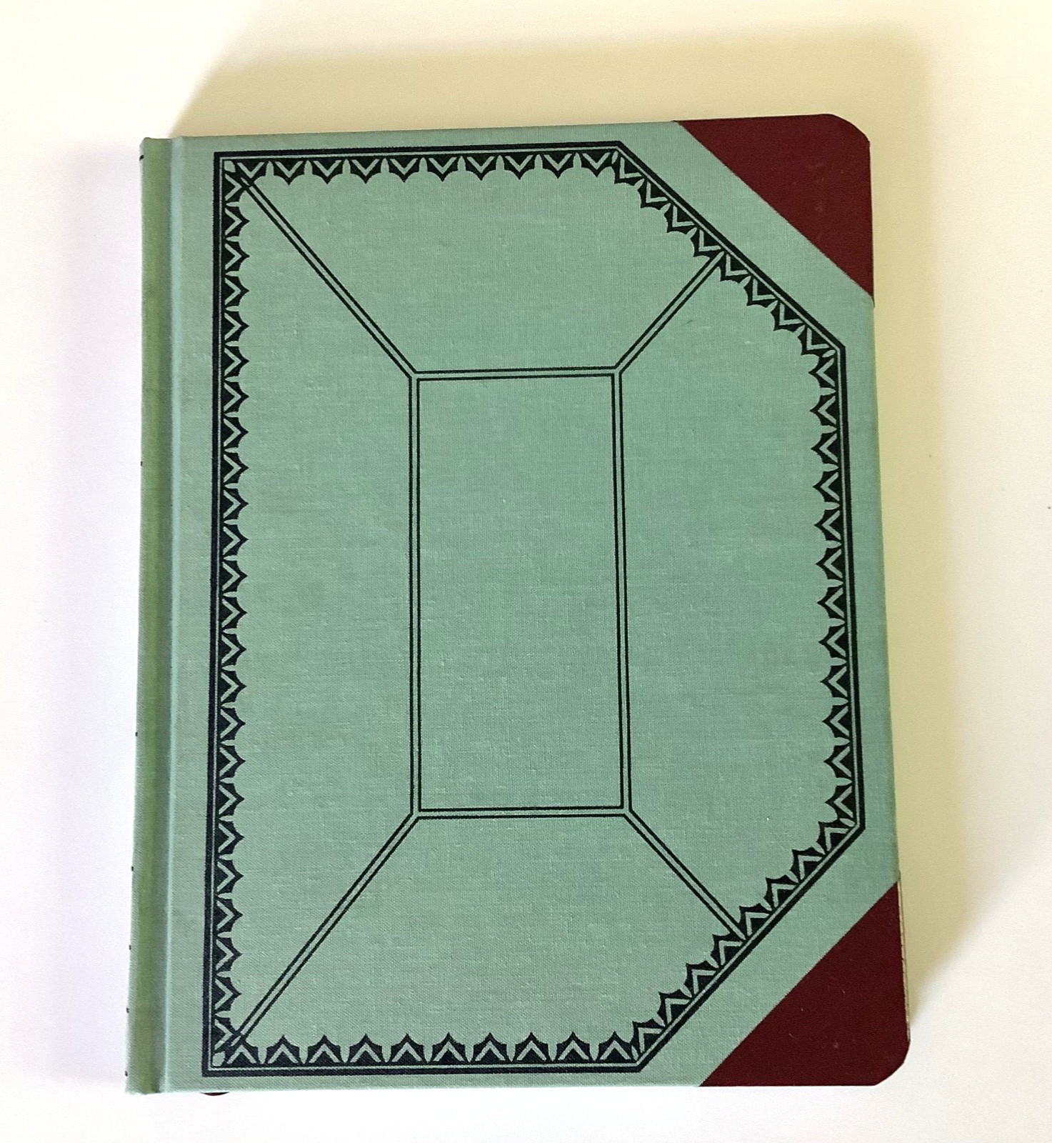 Boorum & Pease Vintage Account Book No. 37 3/8 R 150 Canvas Bound Record Ledger