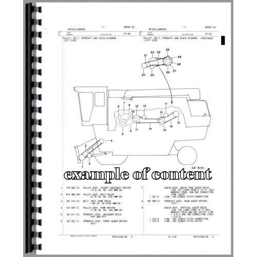 Parts Manual Oliver ED2-38 ED2-42 Cletrac Crawler