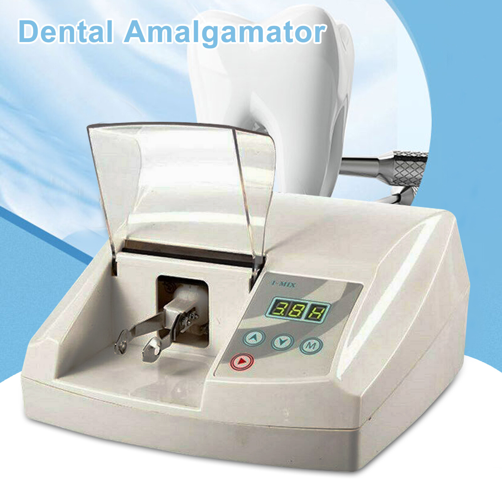 New 110V 35W Dental Lab Digital Amalgamator Amalgam Capsule Mixer Triturator USA