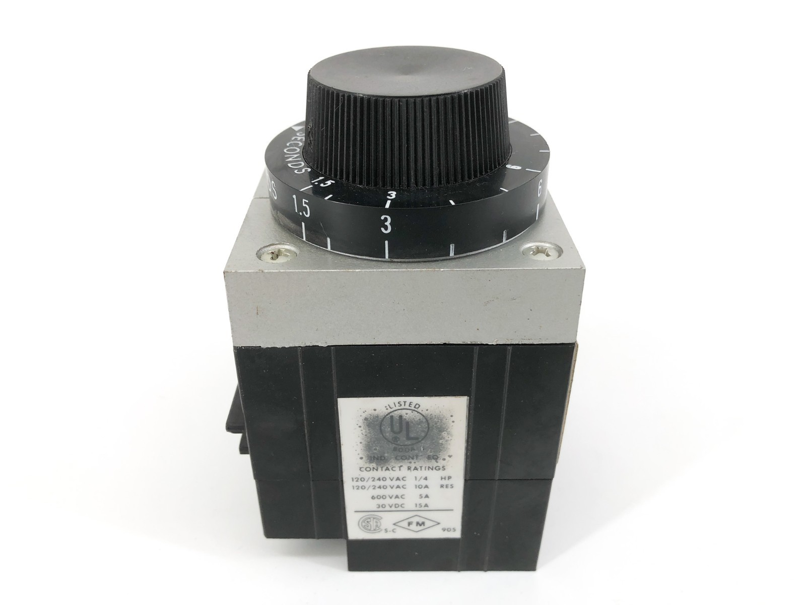 New Agastat 7022PC Timing Relay 1.5-15 Seconds 125VDC – No Box