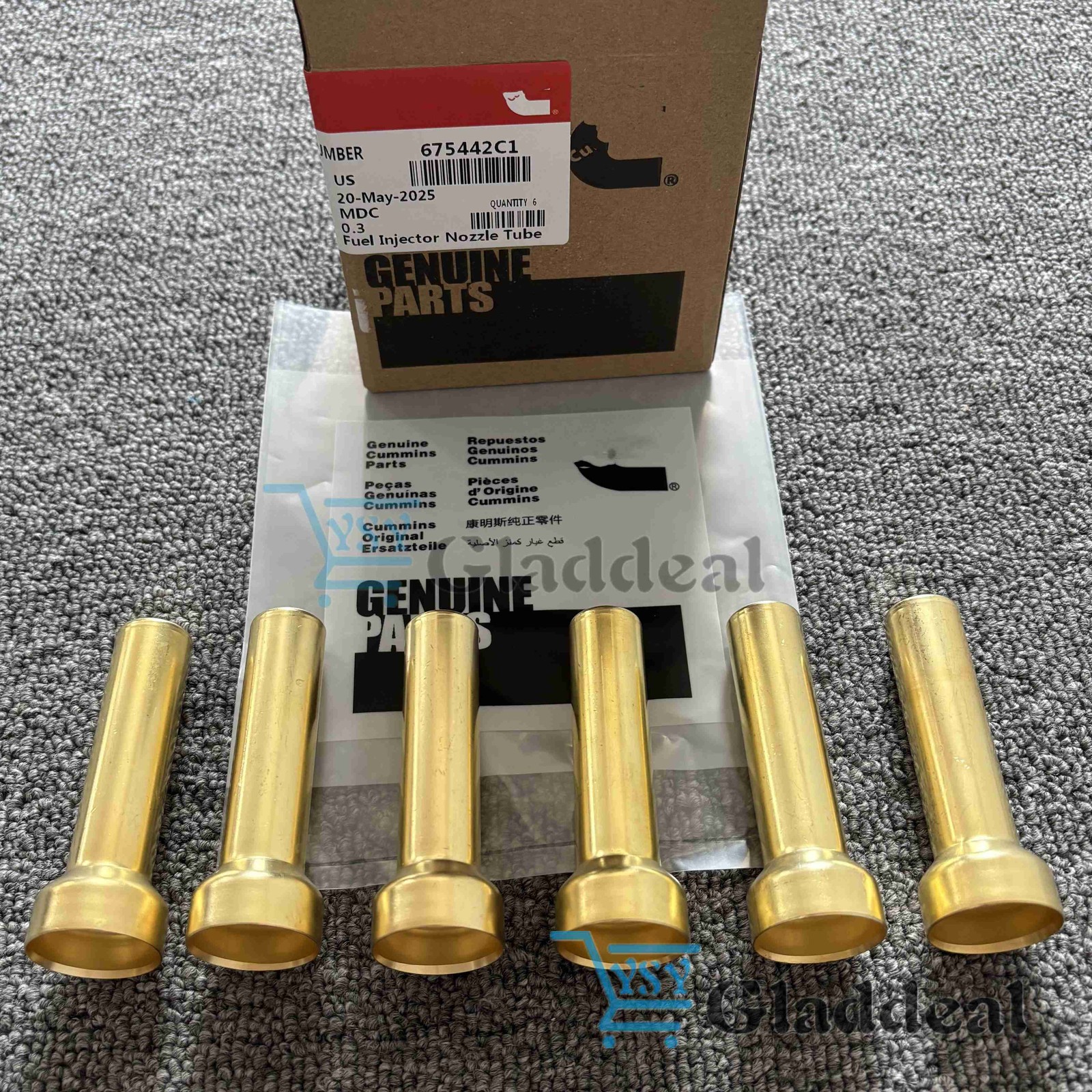 6X International DT360 D436 DT466 Injector Sleeve For Cummins 675442C1