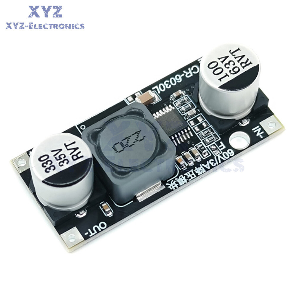 DC4.2-60V to DC 2-34V Step Down (Buck) Voltage Regulator Power Adapter Converter