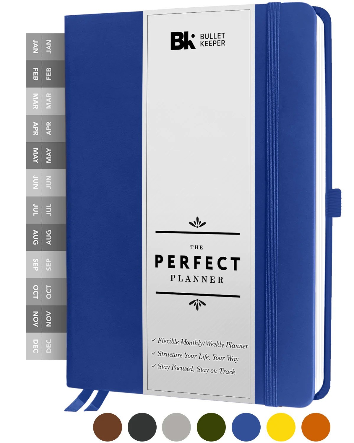 The Perfect Planner Collection A5 Monthly Weekly Flexible Structure Undated Year