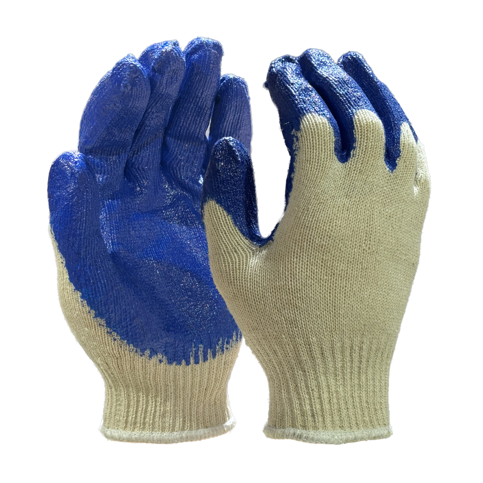 240 Pairs Blue Work Gloves HEAVY DUTY Palm coated Multi Purpose Gloves