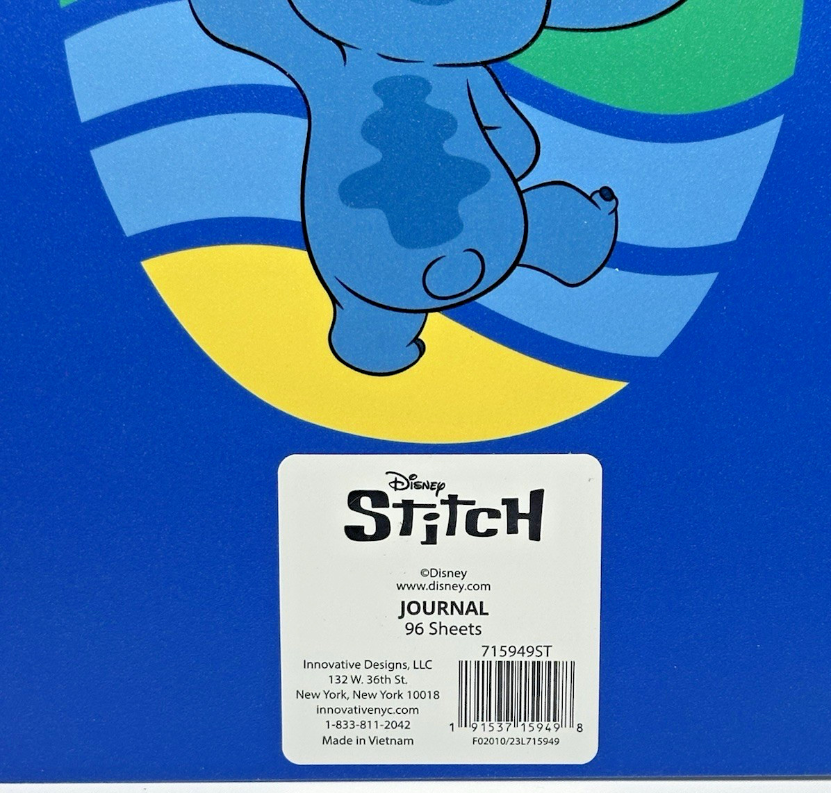 Disney Stitch 4 Tabbed Notebook Journal Aloha Lilo & Stitch Angel NWT