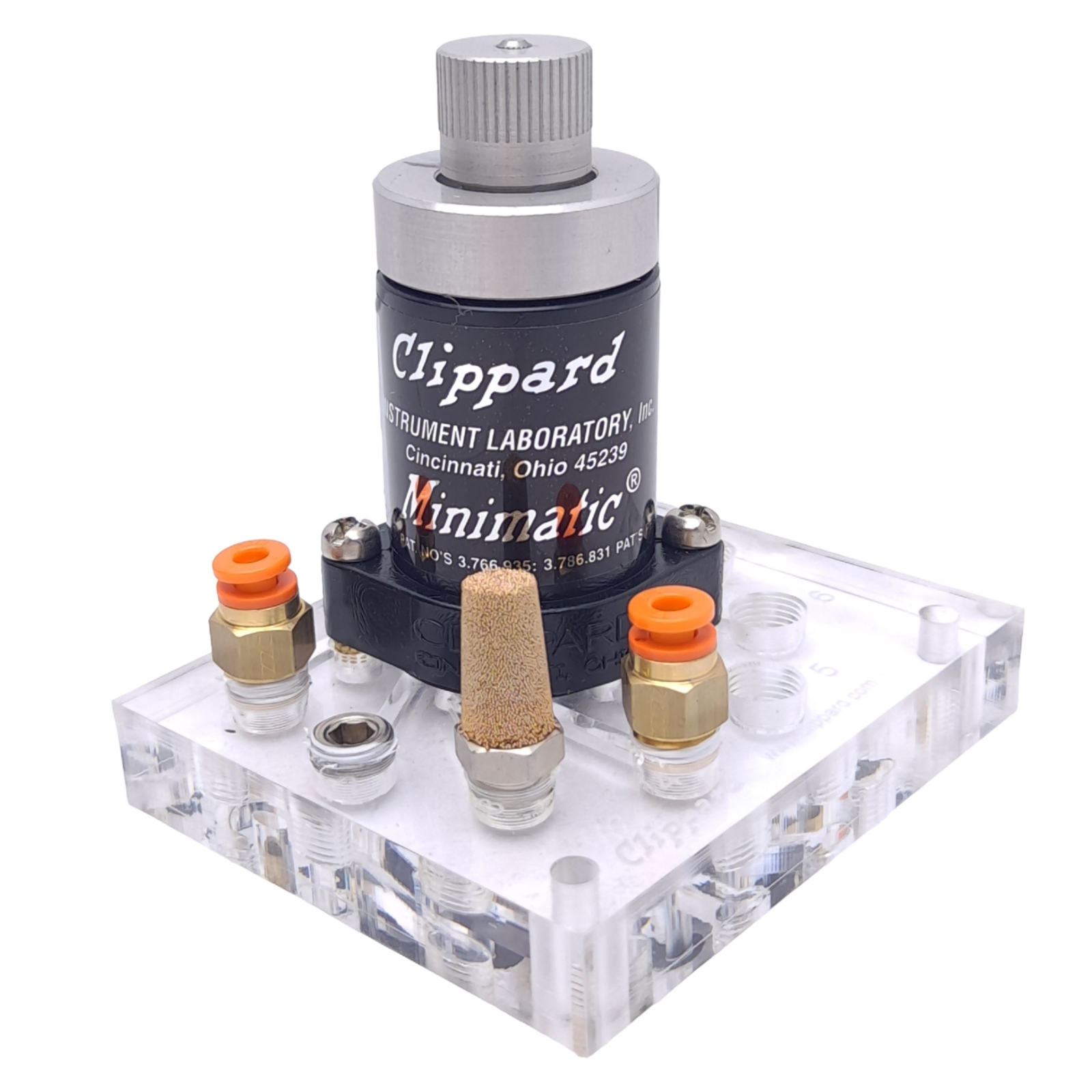Clippard R-341 Minimatic Pneumatic Valve, 3-Way Delay Out, 250 L/min, 150PSIG