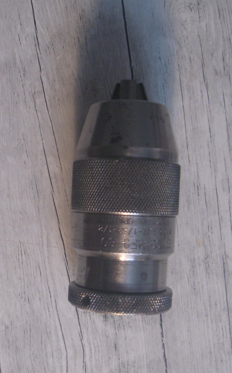 ENCO SPAIN KEYLESS DRILL CHUCK 1/32″ – 1/2″ CAPACITY 1/2″ SHANK