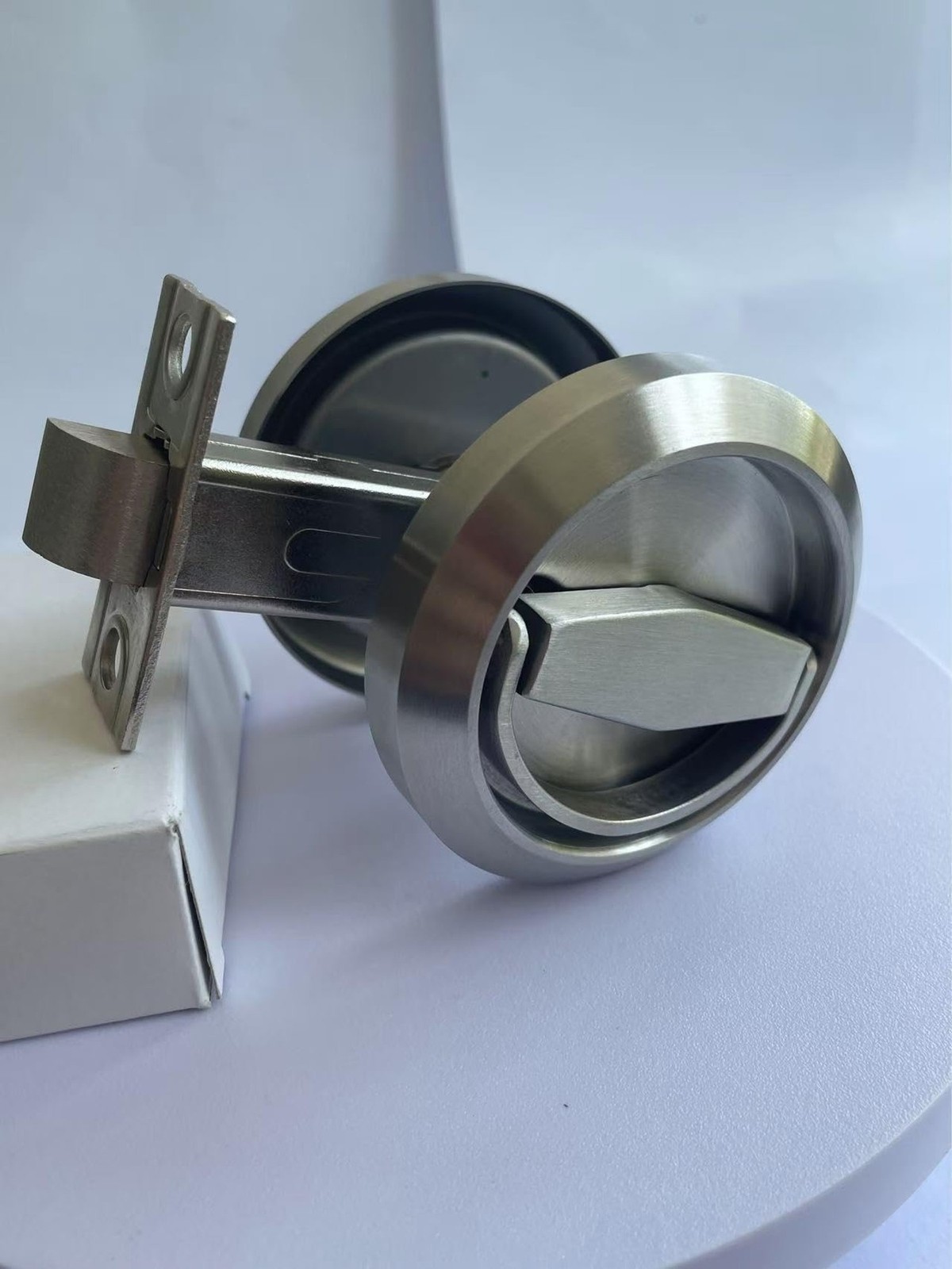 304 Stainless Steel, Low Profile Door Knobs, Ring Doors Pulls, Corridor Hidde…
