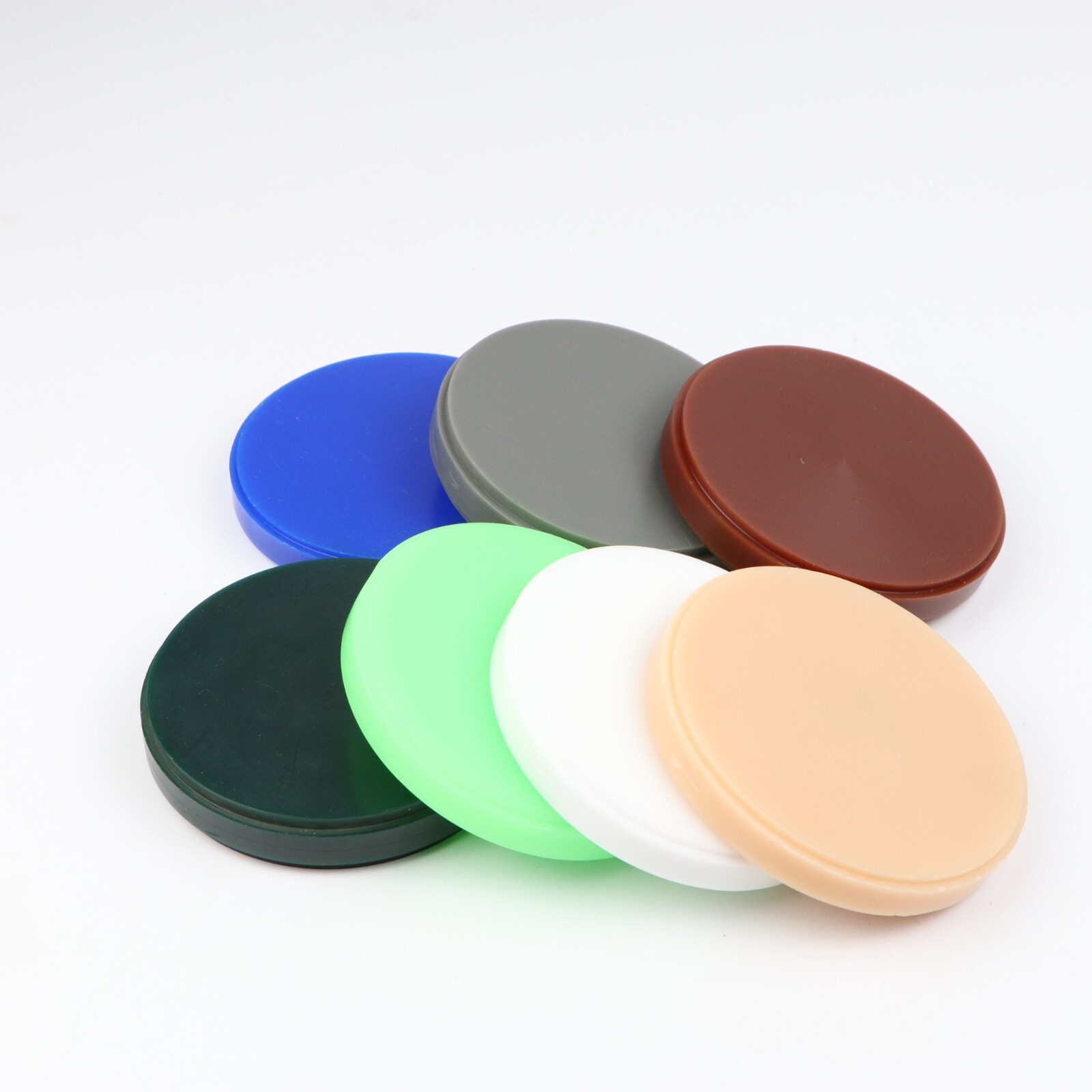 10pcs Dental Lab Materials Wax Disc 98mm Wieland Milling Block for CAD/CAM