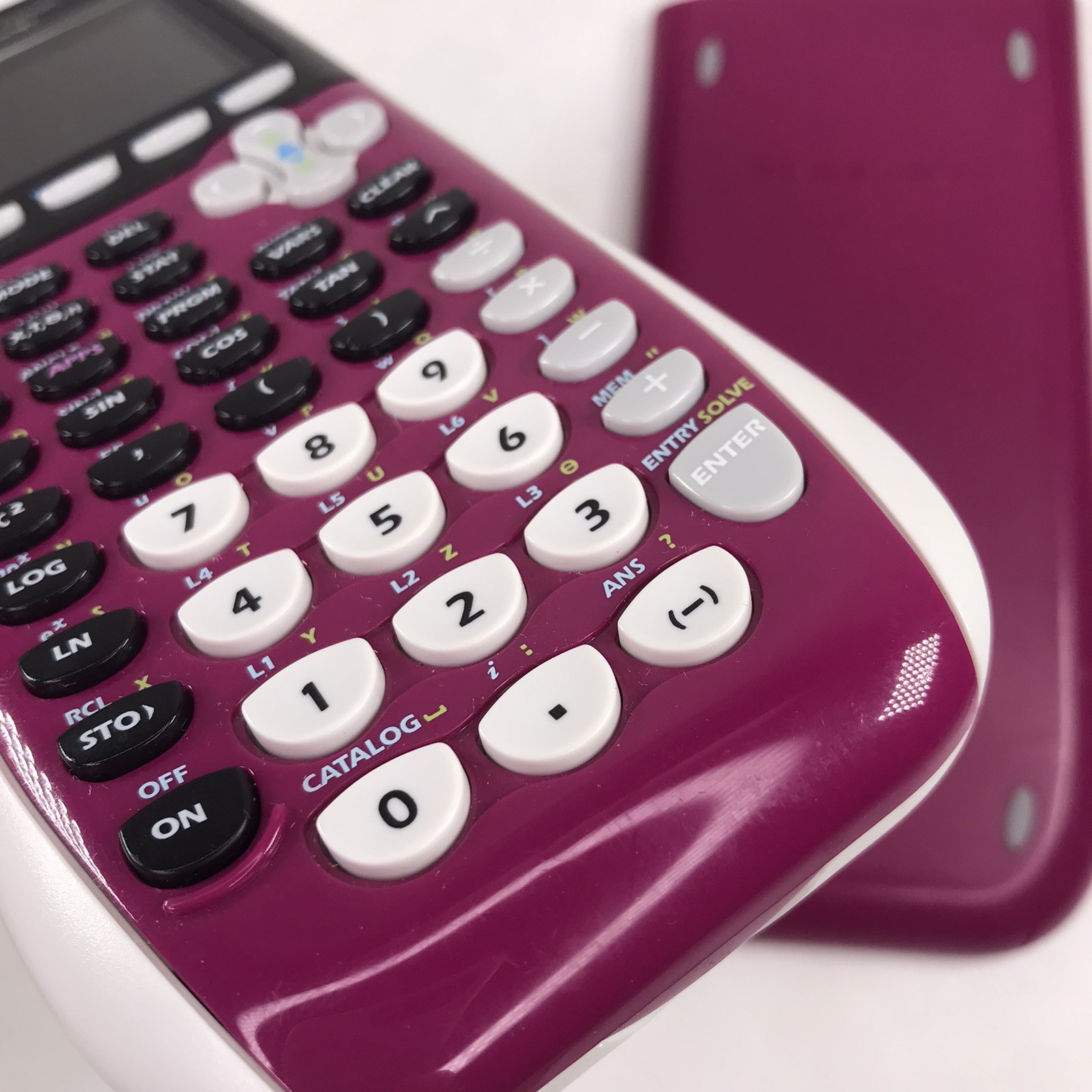 Texas Instruments TI-84 Plus C Silver Edition Graphing Calculator Pink