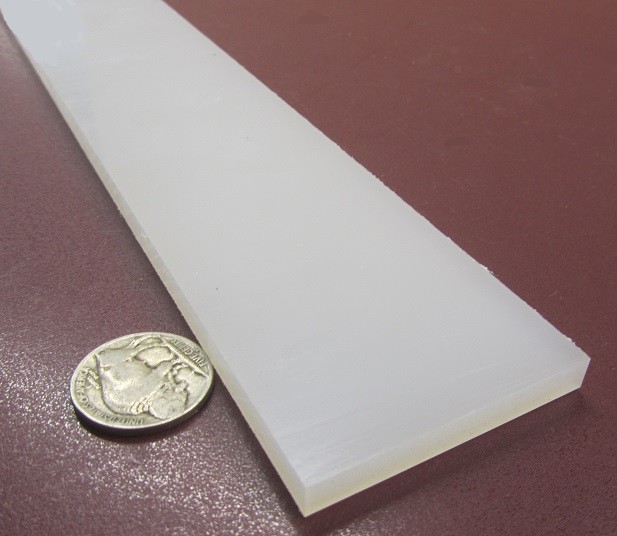 Polypropylene Bar 1/4″ (.250″) Thick x 2.00″ Wide x 48″ Long, 4 pcs, 16 feet