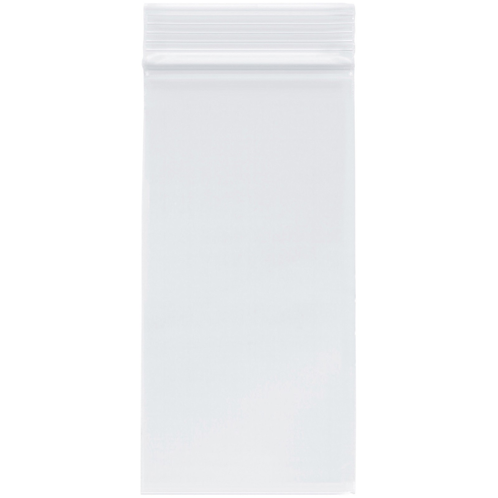 Plymor 3″ x 6″, 2 Mil Zipper Reclosable Plastic Bags
