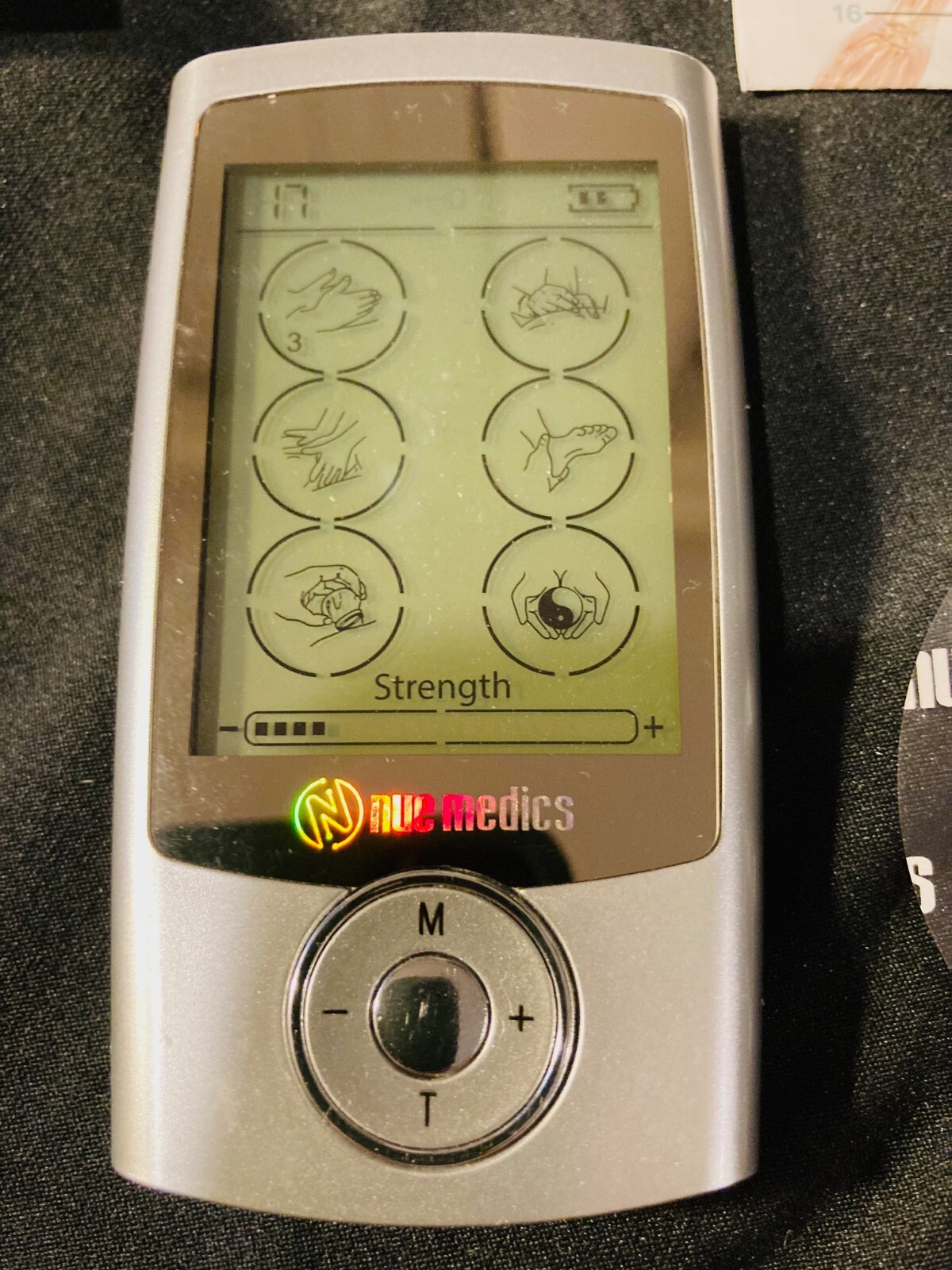TENS EMS Unit Pro Rechargeable Muscle Stimulator 24 Mode plus extra accessories