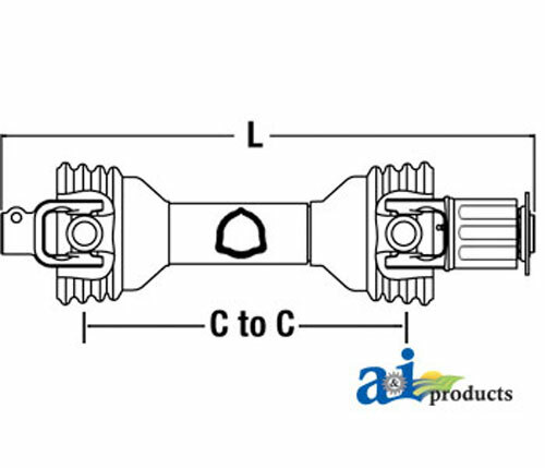 CS44315 Hay Tedder Bondioli PTO Driveline Shaft