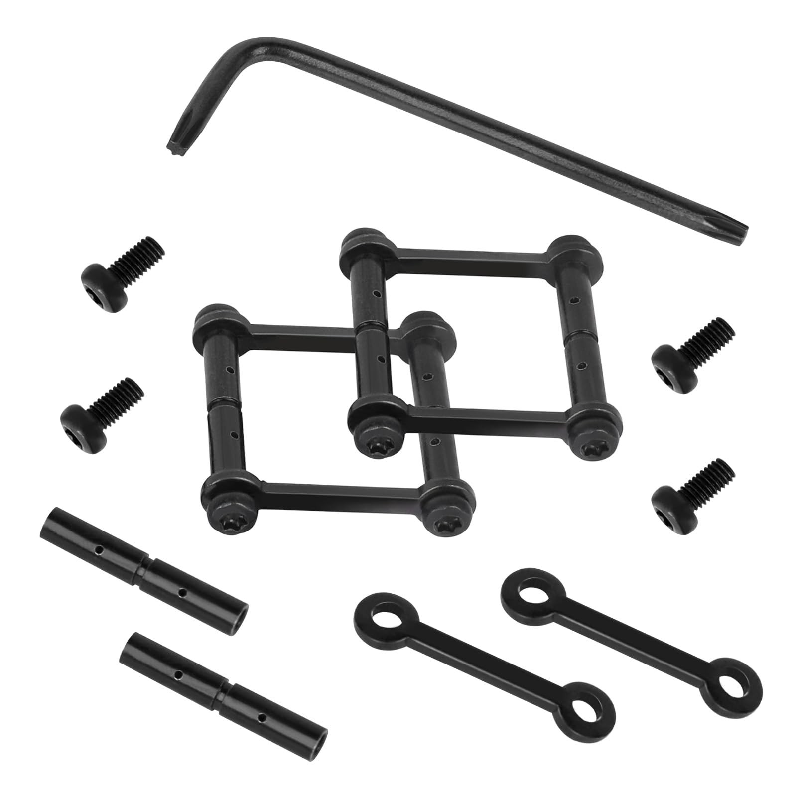3 Pack Prevent Rotation Pins for Precision 0.15 inches x inches, black