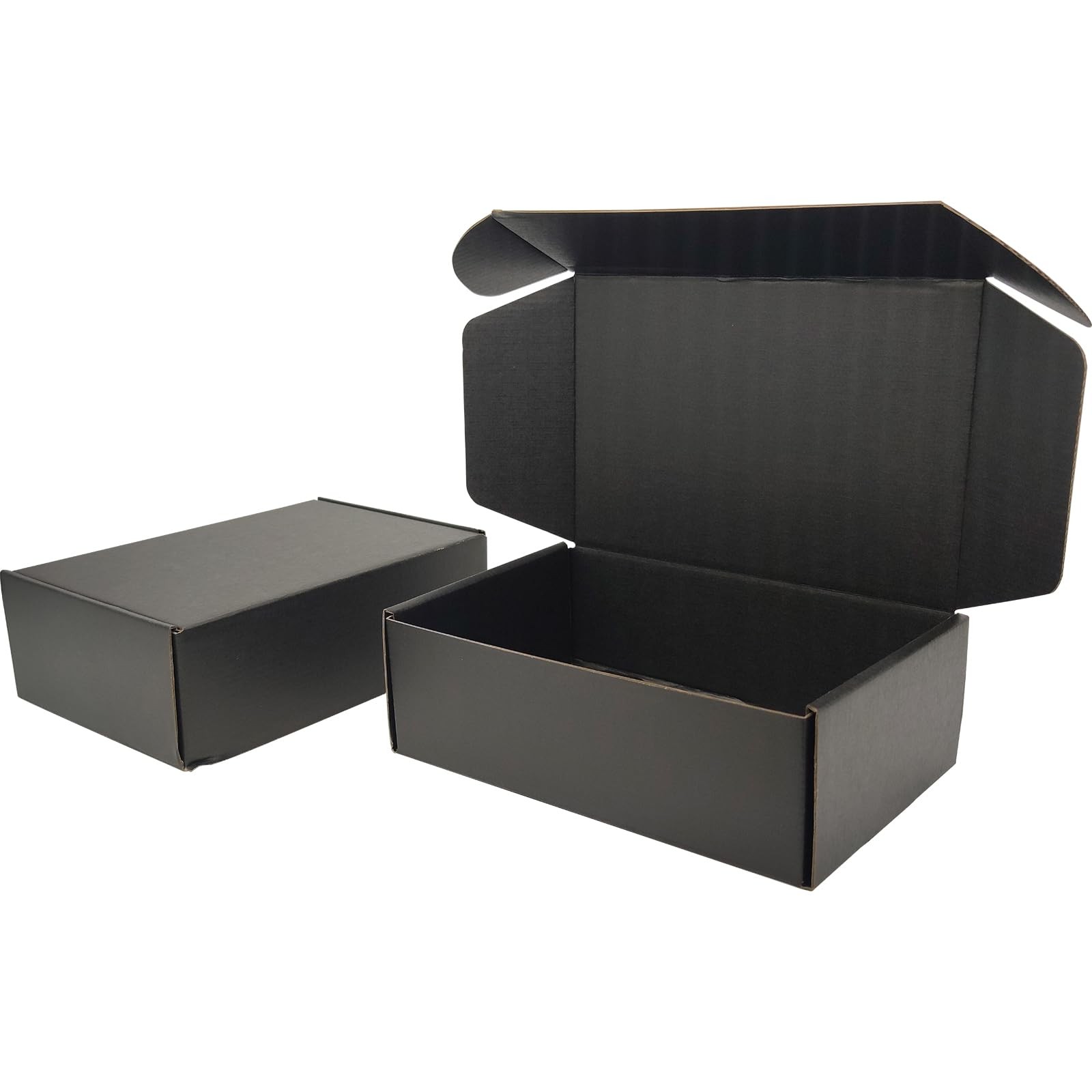 Small Black Shipping Boxes for Small Business Pack of 25-9x6x3 inches Cardboa…