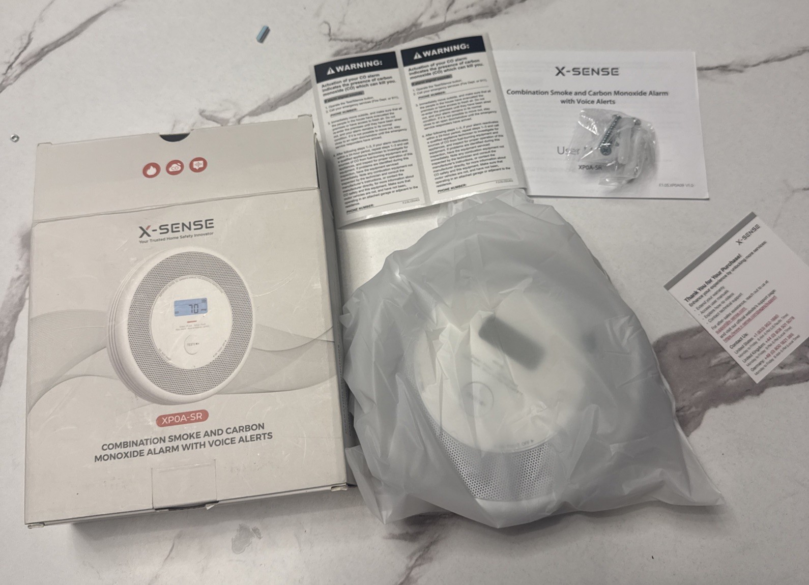 X-Sense Combination Smoke and Carbon Monoxide Detector