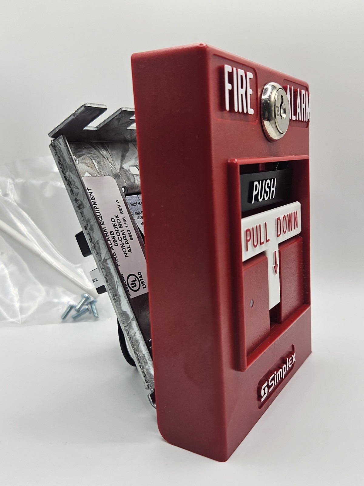 Simplex 4099-9006 Addressable Double Action Manual Station for IDNet or…