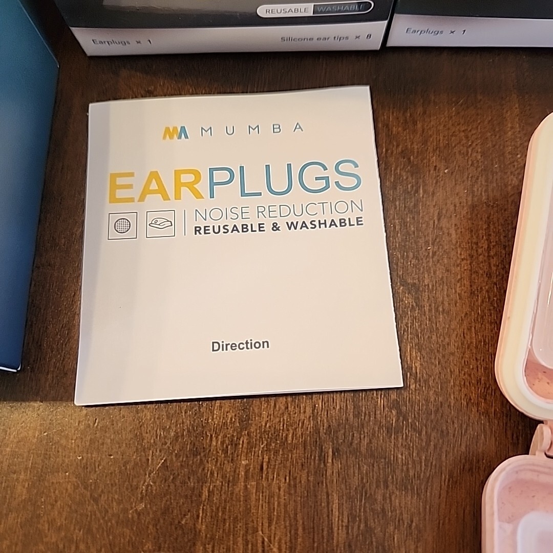 30 Sets PINK Mumba Noise Reduction Earplug Lot Reusable Wholesale Resale Bulk