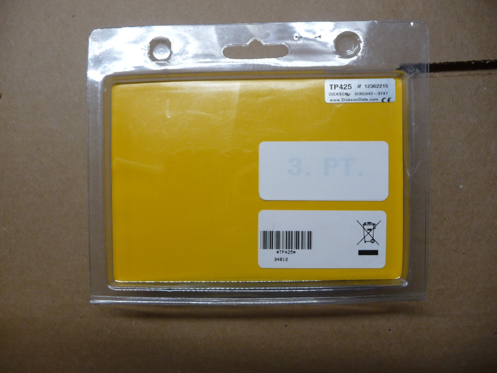 Dickson TP425 USB Temperature Humidity Datalogger