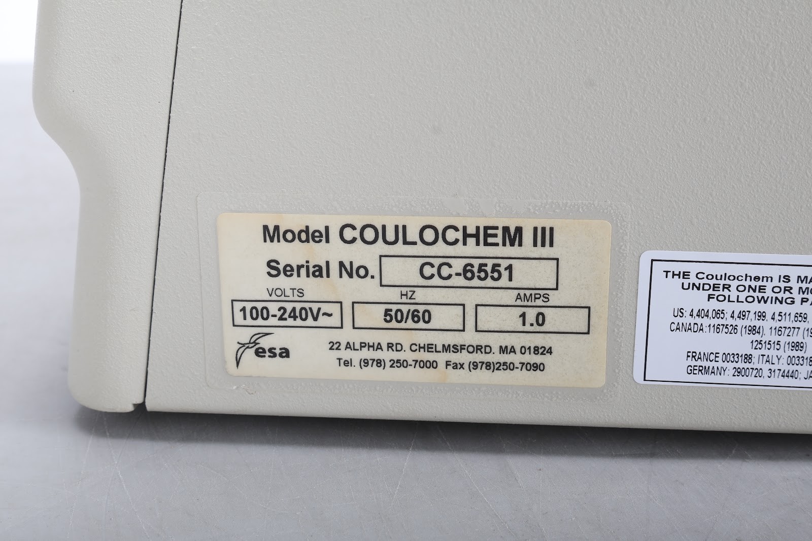 ESA Coulochem III Electrochemical Detector & Thermo Dionex 5011A Analytical Cell