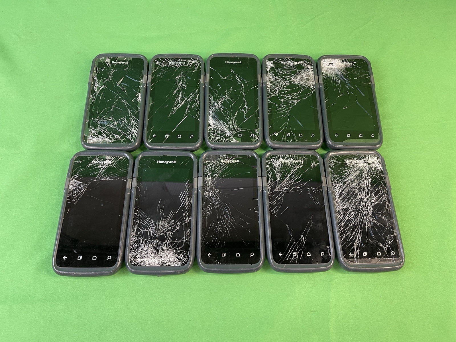 For Parts | (Lot of 10) Honeywell Dolphin CT60 CT60-L1N-ASC210F Mobile Scanners