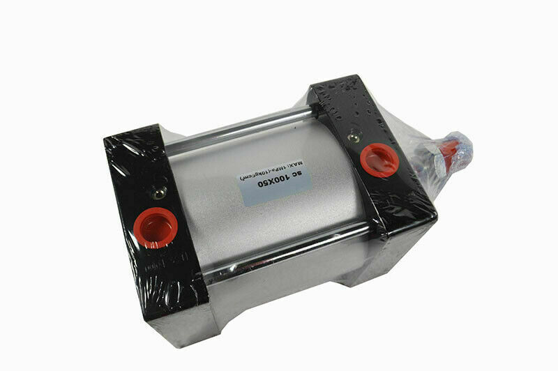SC 100×50 Pneumatic Standard Cylinder 4” Bore 2” Stroke Single Rod Double Act