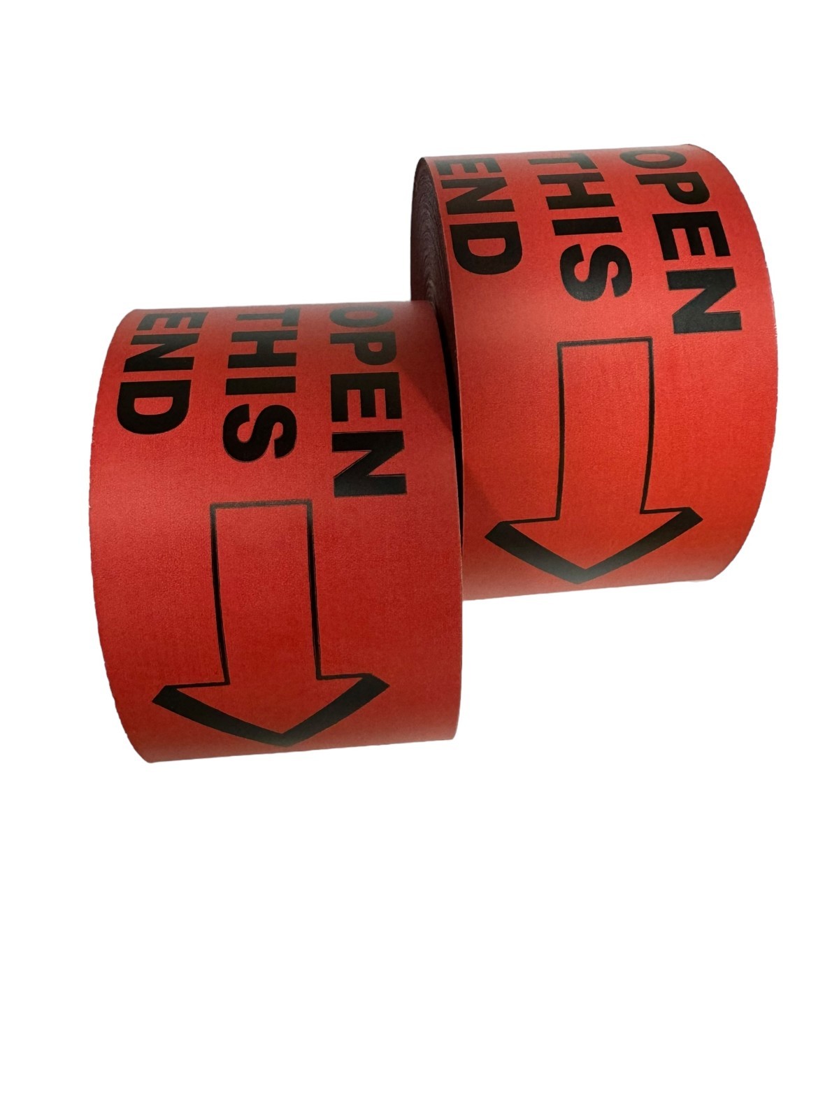 3×5 Open This End Arrow Shipping Pallet Labels 2 Rolls 300 Labels P/R