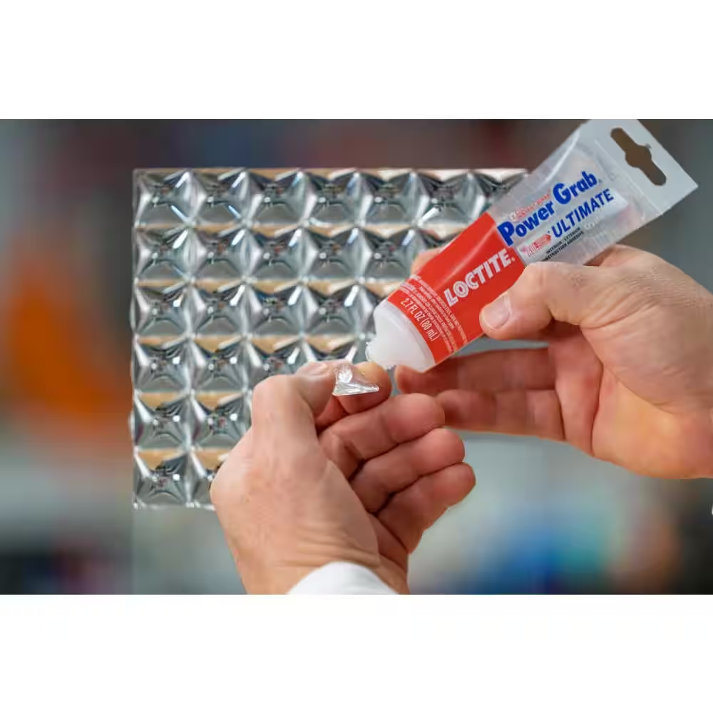 Power Grab Ultimate Instant Grab 2.7 Oz. SMP Construction Adhesive Crystal Clear
