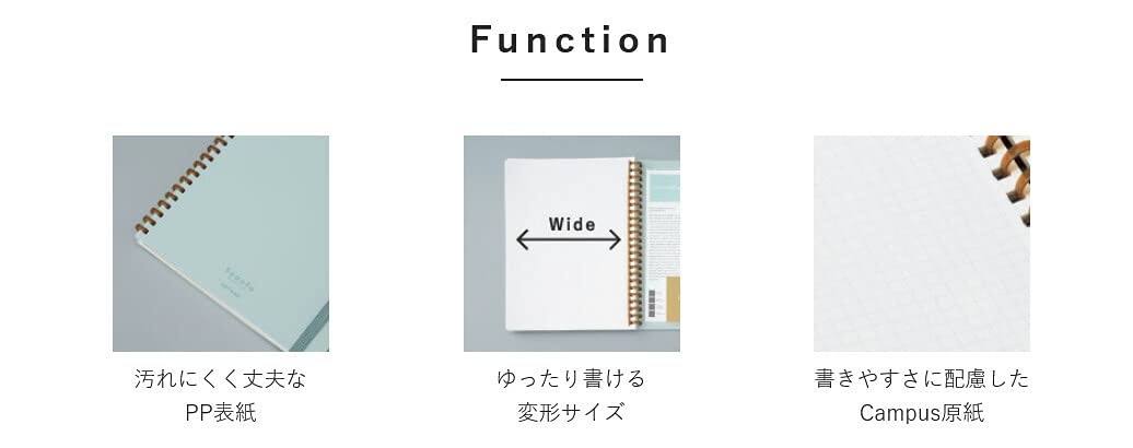 KOKUYO Graph Journal Notebook, Sooofa 7.2» x 5.5» Soft Office_product