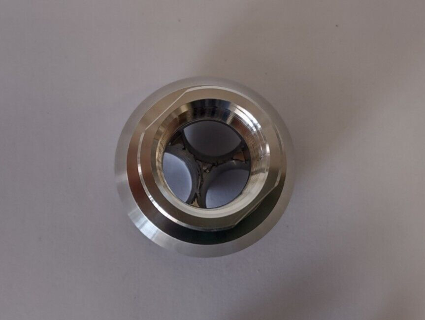 Aluminum manifold round 1 inlet 3/4″ NPT thread and 3 outlets 1/2″ NPT thread