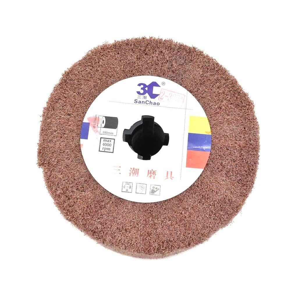 Specialty Diamond AW-320 Elastic Grain Coated Non Woven Nylon Web Wheel
