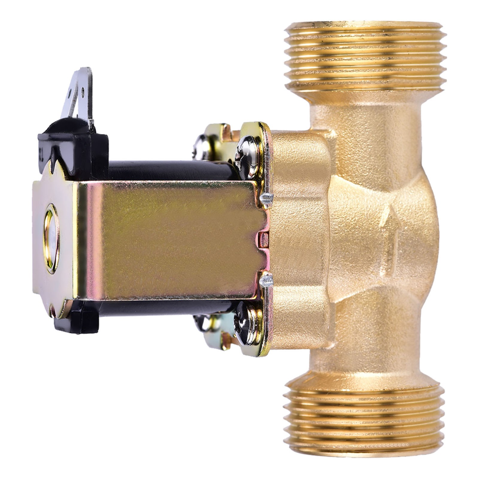3/4 DC 24V Normally Closed Brass Electric Solenoid Magnetic Valve For Water